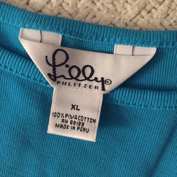 Turquoise blouse - Picture 2 of 2